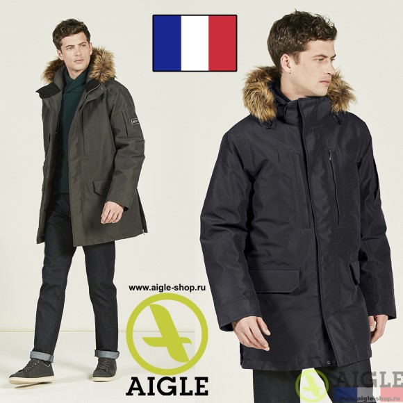 Мужской пуховик с мембраной Gore-Tex AIGLE Midtown