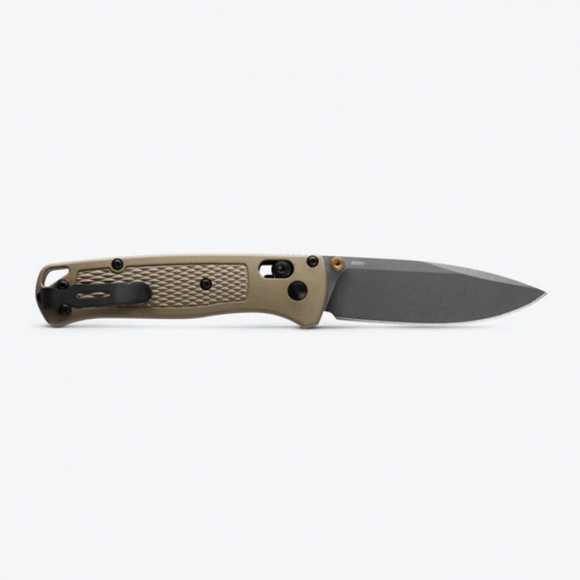 Нож складной BENCHMADE Bugout, Grivory Ranger Green, S30V клинок черн. P 8,2 см