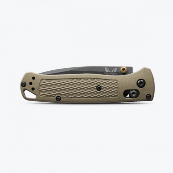 Нож складной BENCHMADE Bugout, Grivory Ranger Green, S30V клинок черн. P 8,2 см