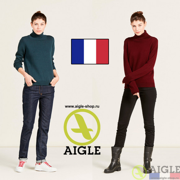 Теплый свитер AIGLE Augwool