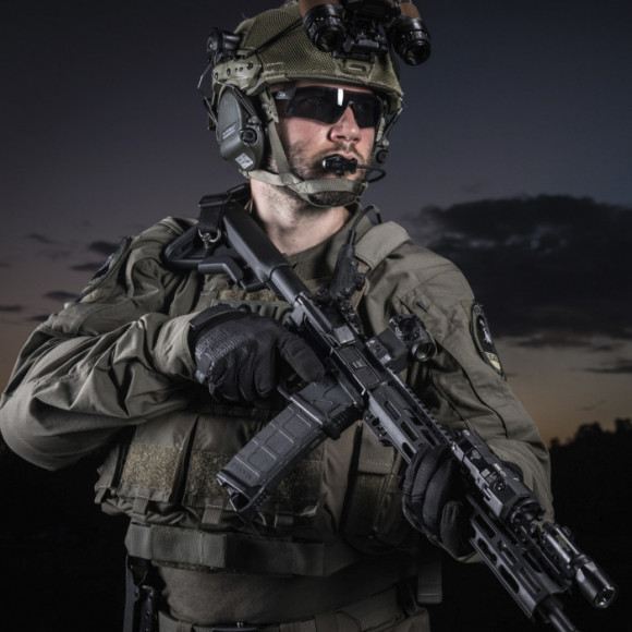 Стрелковые перчатки с сенсорными вставками MECHANIX Specialty Vent Covert