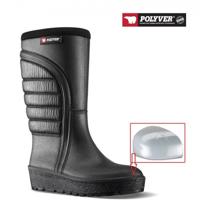 Полиуретановые сапоги Polyver Safety c металлической вставкой в носке