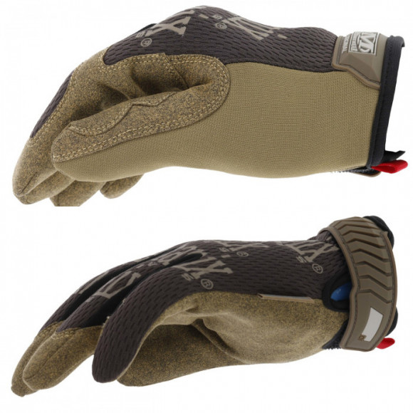 Прочные сенсорные перчатки для производства MECHANIX Work The Original Brown