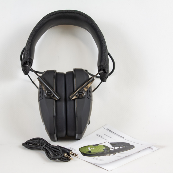 Активные наушники для стрельбы HuntLandia by ZOHAN EM025 Black