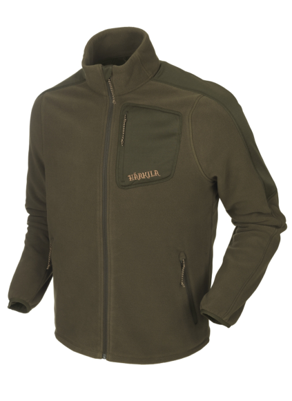 Куртка Harkila Venjan fleece Brown/Willow green