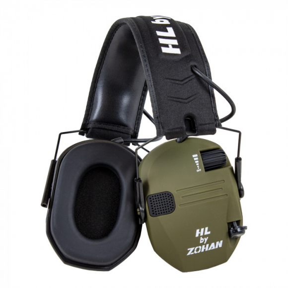 Активные наушники для стрельбы HuntLandia by ZOHAN EM025 Green