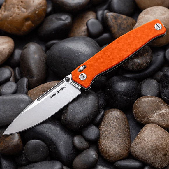 Нож складной Real Steel Huginn Orange