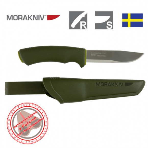 Нож Morakniv Bushcraft Forest (блистер)