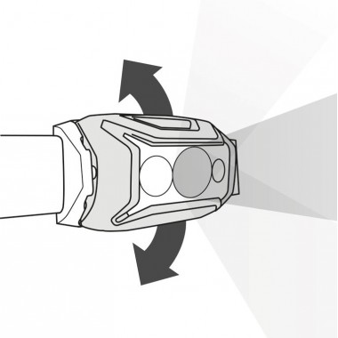 Фонарь налобный Petzl Actik Core 600лм, серый, E065AA00