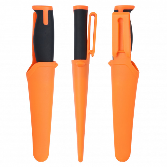 Нож универсальный на все случаи HuntLandia Universal Black Orange