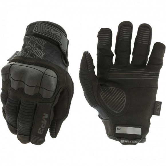 Тактические перчатки с защитой суставов MECHANIX M-Pact 3 Black