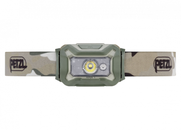 Фонарь налобный Petzl Aria 1 RGB 350лм, камуфляжный, E069BA01