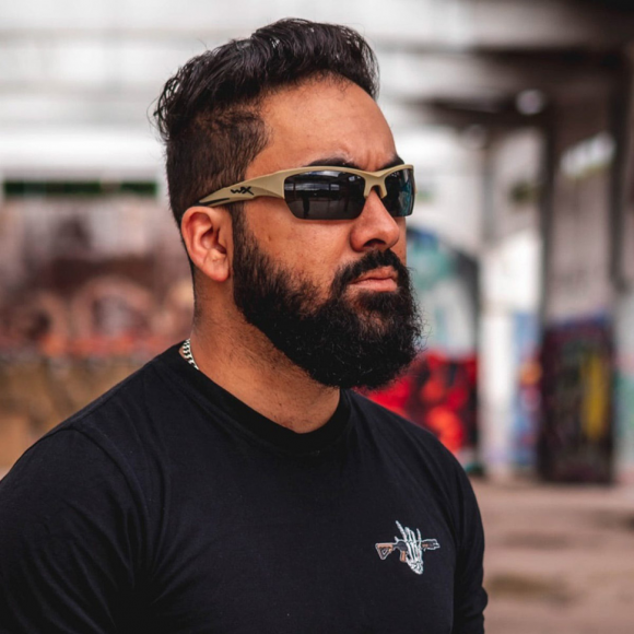 Баллистические очки для тактической стрельбы Wiley X Valor Matte Tan (Clear-Grey-Rust)