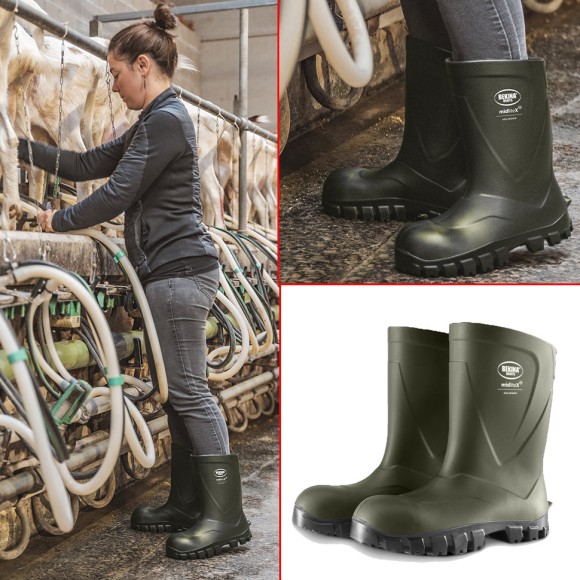 Короткие сапоги BEKINA MIDLITE X 04 SolidGrip green/black