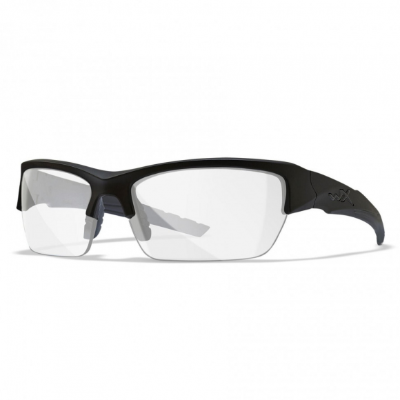 Баллистические очки для тактической стрельбы Wiley X Valor Matte Black (Clear-Grey)