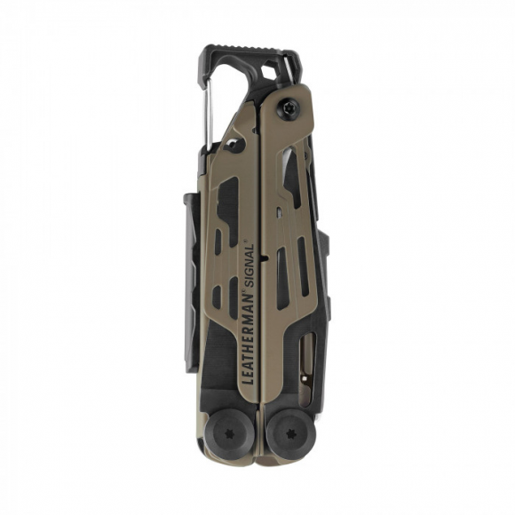 Мульти-инструмент с плоскогубцами и ножом LEATHERMAN Signal Coyote Tan (Multi-Tool)