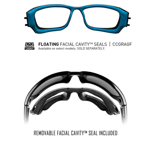 Баллистические очки с поляризацией и защитой от осколков Wiley X Gravity Matte Black (CAPTIVATE Polarized Grey)