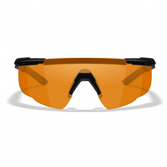 Тактические очки для стрельбы с баллистической защитой WILEYX Saber Advanced Matte Black (Rust)