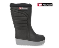 Детские сапоги из полиуретана Polyver черные