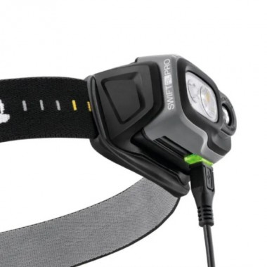 Фонарь налобный Petzl Swift RL Pro 900лм, аккум., черный, E810AA00