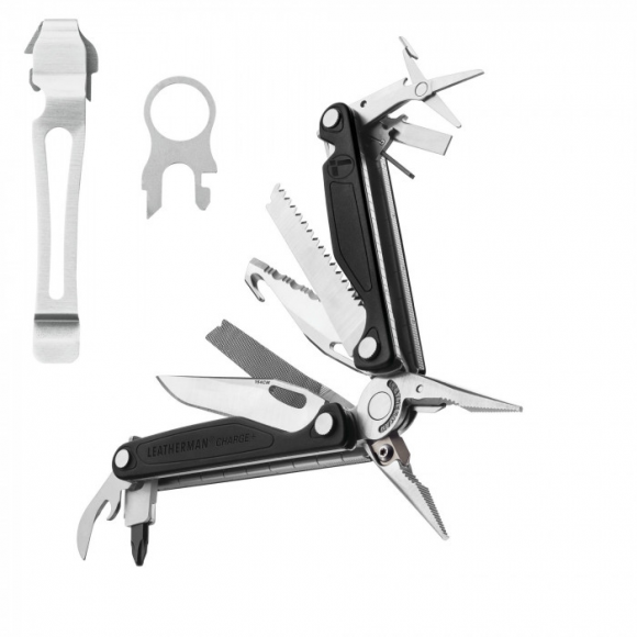 Нож-мультитул с инструментами LEATHERMAN Charge Plus Stainless Steel