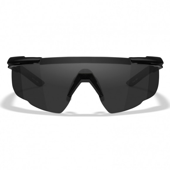 Тактические очки для стрельбы с баллистической защитой WILEYX Saber Advanced Matte Black (Grey-Rust-Vermillion)