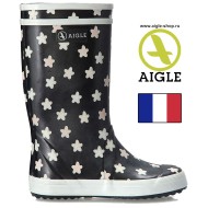 Детские сапоги из каучука AIGLE Lolly Pop Print