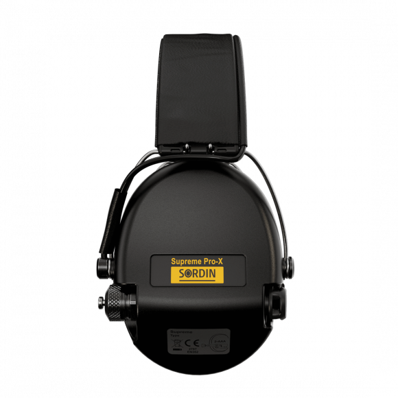 Наушники активные MSA Sordin Supreme Pro-X LED Black (черные/черная кожа), 75302-X-13
