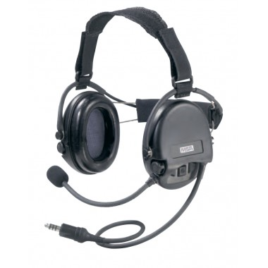 Наушники активные MSA Sordin Supreme MIL CC Single Com, Nexus (TP120), черный, 75332 -XX