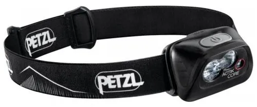 Фонарь налобный Petzl Actik Core, черный, E099GA00