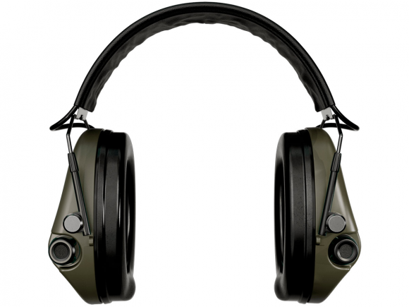 Наушники активные Sordin (MSA) Supreme Pro-X Slim, хаки, оголовье-кожа (74302-X/L), 74302-X/L