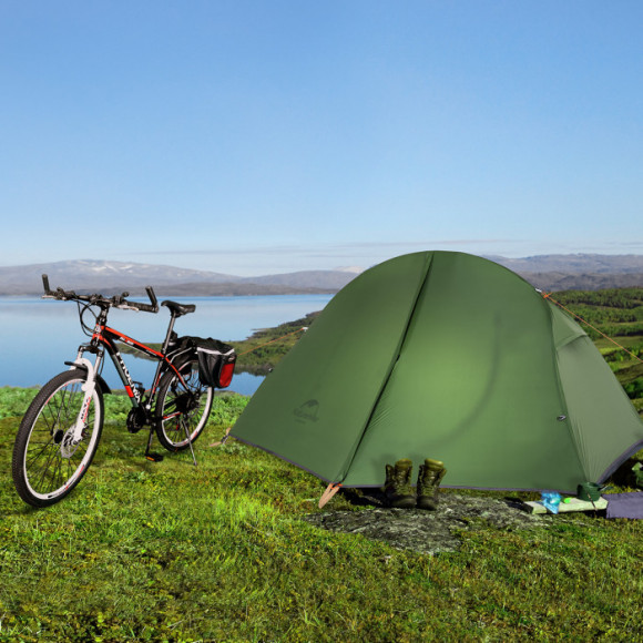 Палатка NATUREHIKE Cycling Ultralight Single Green