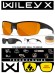 Баллистические очки для тактической стрельбы Wiley X Saint Matte Black (Clear-Grey-Rust)