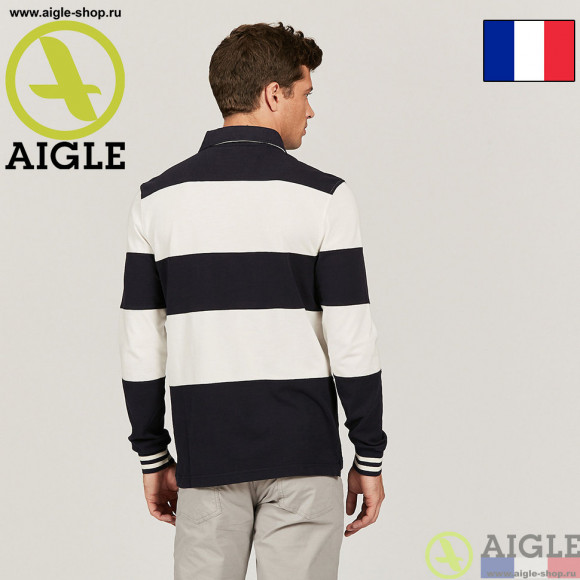 Мужское поло с длинным рукавом AIGLE Jifurpolo