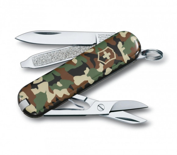Складной нож с инструментами Victorinox Classic SD Camouflage
