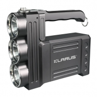 Фонарь прожектор KLARUS RS80GT, 10000Lm, акк.6х3400mAh, черный
