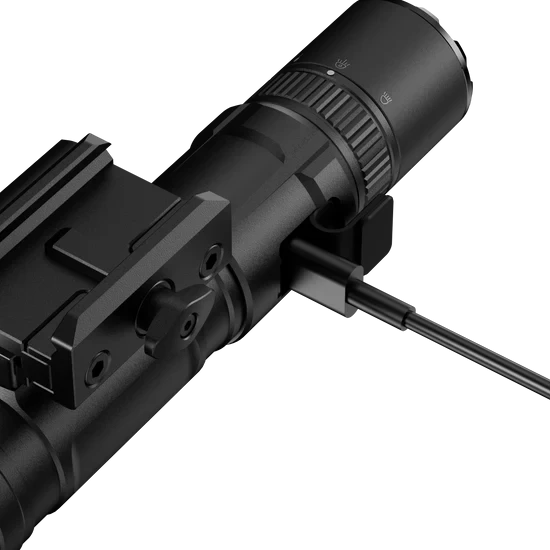 Фонарь тактический KLARUS GL6, 1600Lm, акк.3100mAh, кнопка, зеленый лазер