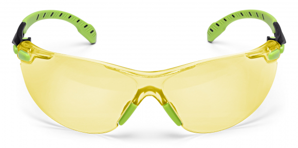Очки открытые ЗМ Solus 1000 (S1201SGAF-EU), с покрытием Scotchgard™ против запотевания и царапин, желтые, 7100080186