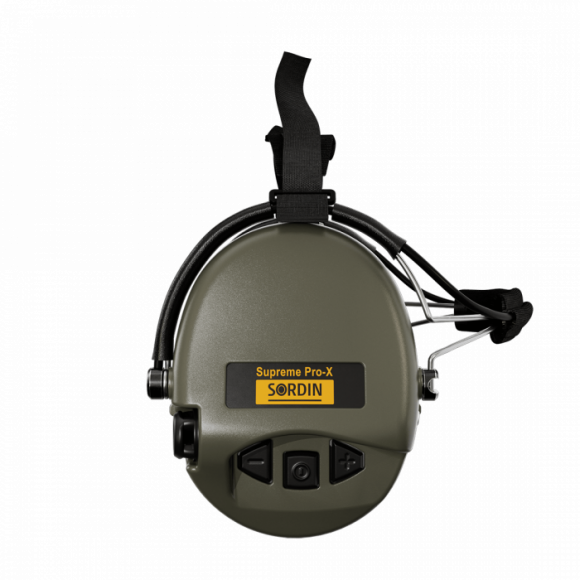 Активные наушники для стрельбы и охоты Sordin Supreme Pro-X Neckband Green
