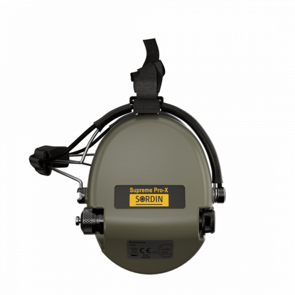 Активные наушники для стрельбы и охоты Sordin Supreme Pro-X Neckband Green